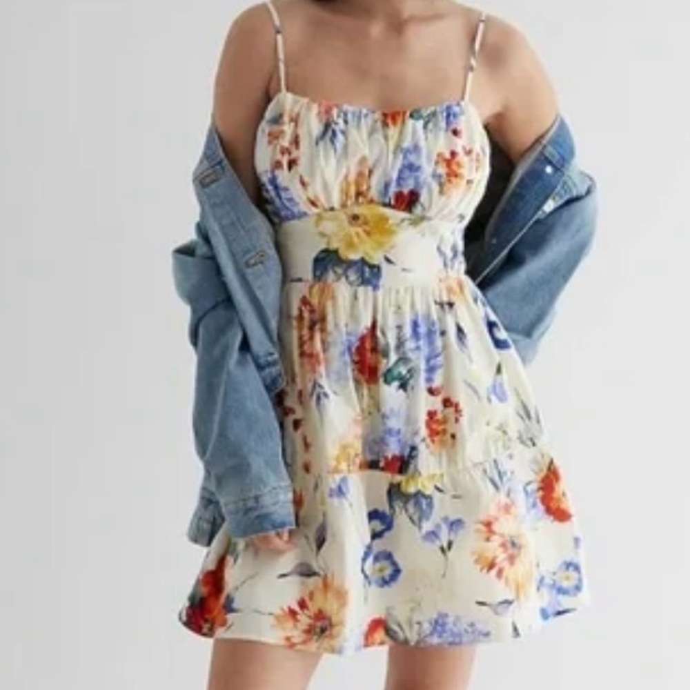 Express Floral Dress - Multicolor